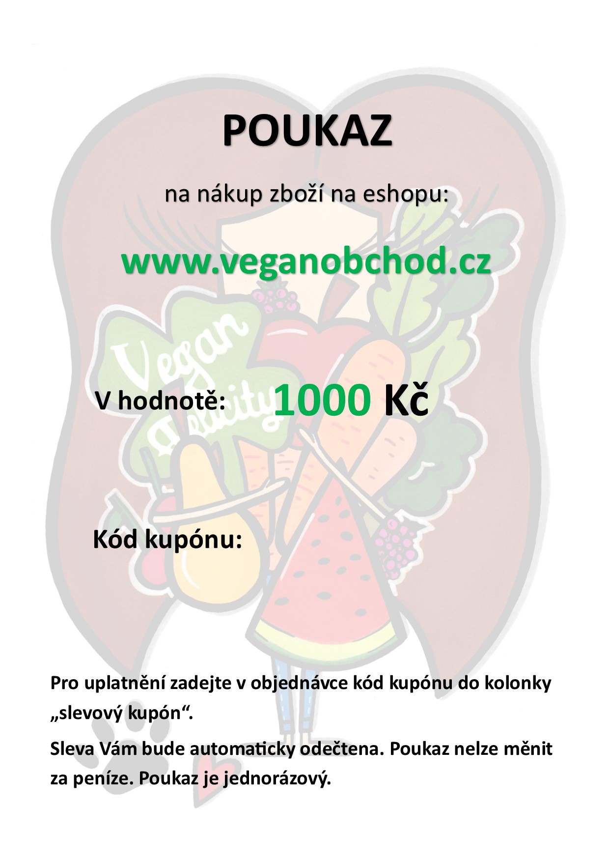 Poukaz 1000 Kč
