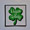vegan samolepka ctyrlistek veganobchod vegan obchod vegan felicity vegan felicity