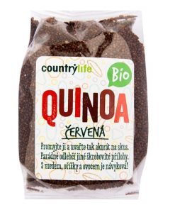 quinoa cervena bio quinoa countrylife country life bez lepku bezlepkova obilnina veganobchod obchod veganfelicity felicity obed vecere univerzalni