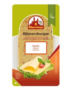 Wilmersburger Rostlinný Sýr Plátky Paprika 150 g