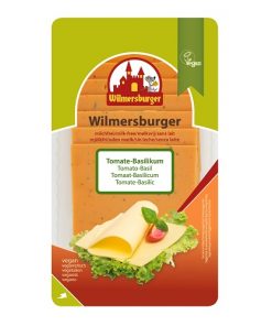 Wilmersburger Rostlinný Sýr Plátky Rajče Bazalka 150 g