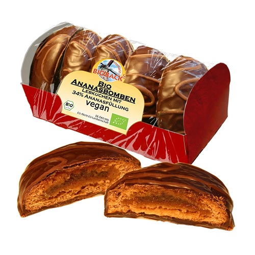Bioback Perníčky Ananasové BIO 165 g