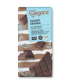 Veganz Čokoláda Kokosová Original BIO 80 g