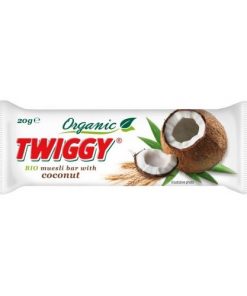Twiggy Tyčinka Müsli Kokos BIO 20 g