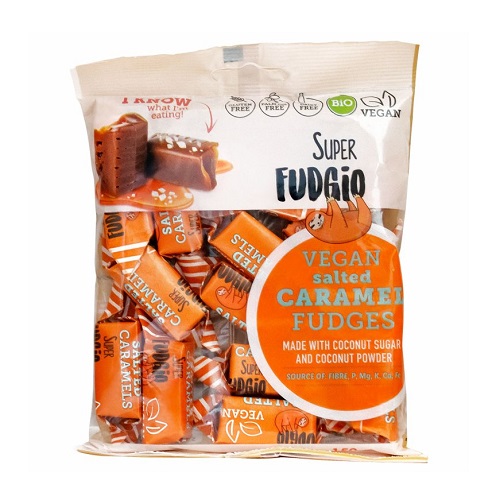 Super Fudgio Karamelky Slaný Karamel BIO 150 g