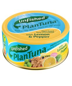Unfished PlanTuna Vegan Tuňák Citron Pepř 150 g