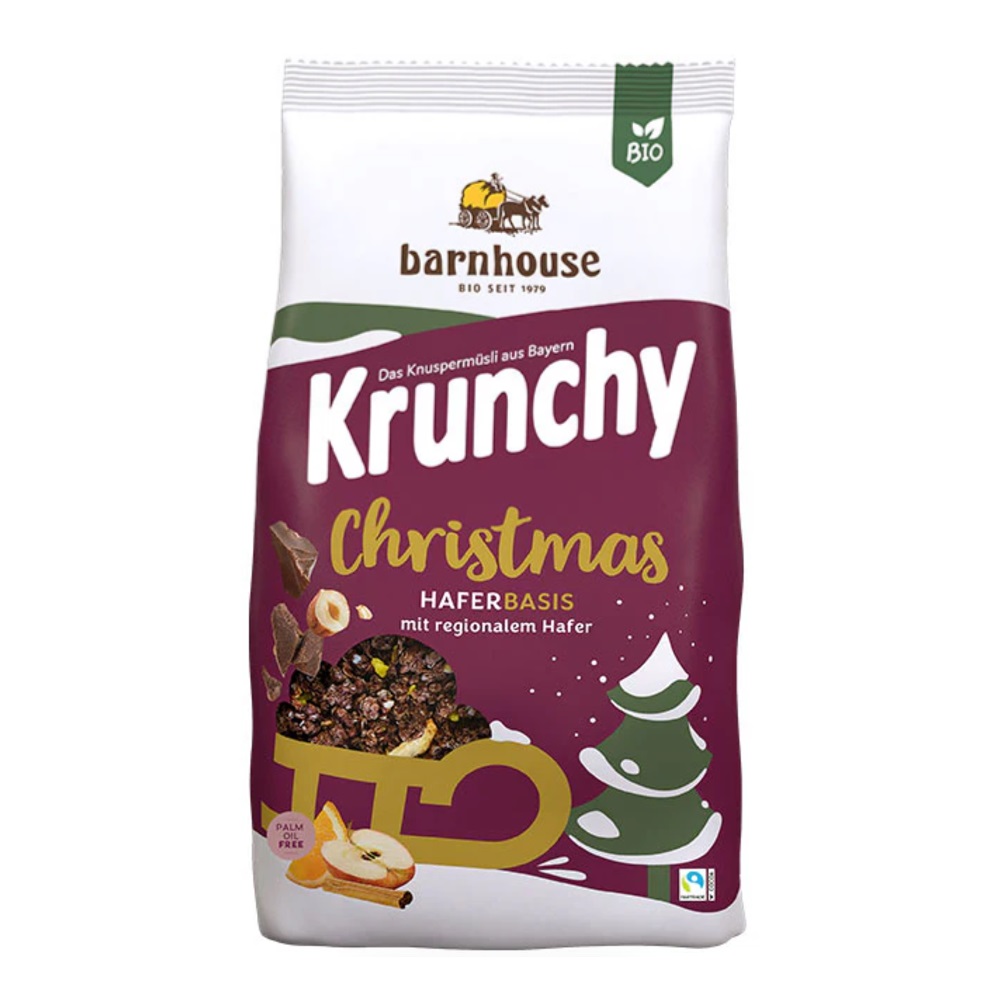 Barnhouse Müsli Krunchy Christmas BIO 375 g