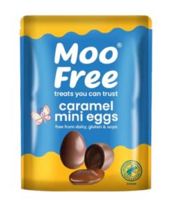 Moo Free Čokoládová Vajíčka Karamel Plněná 84 g