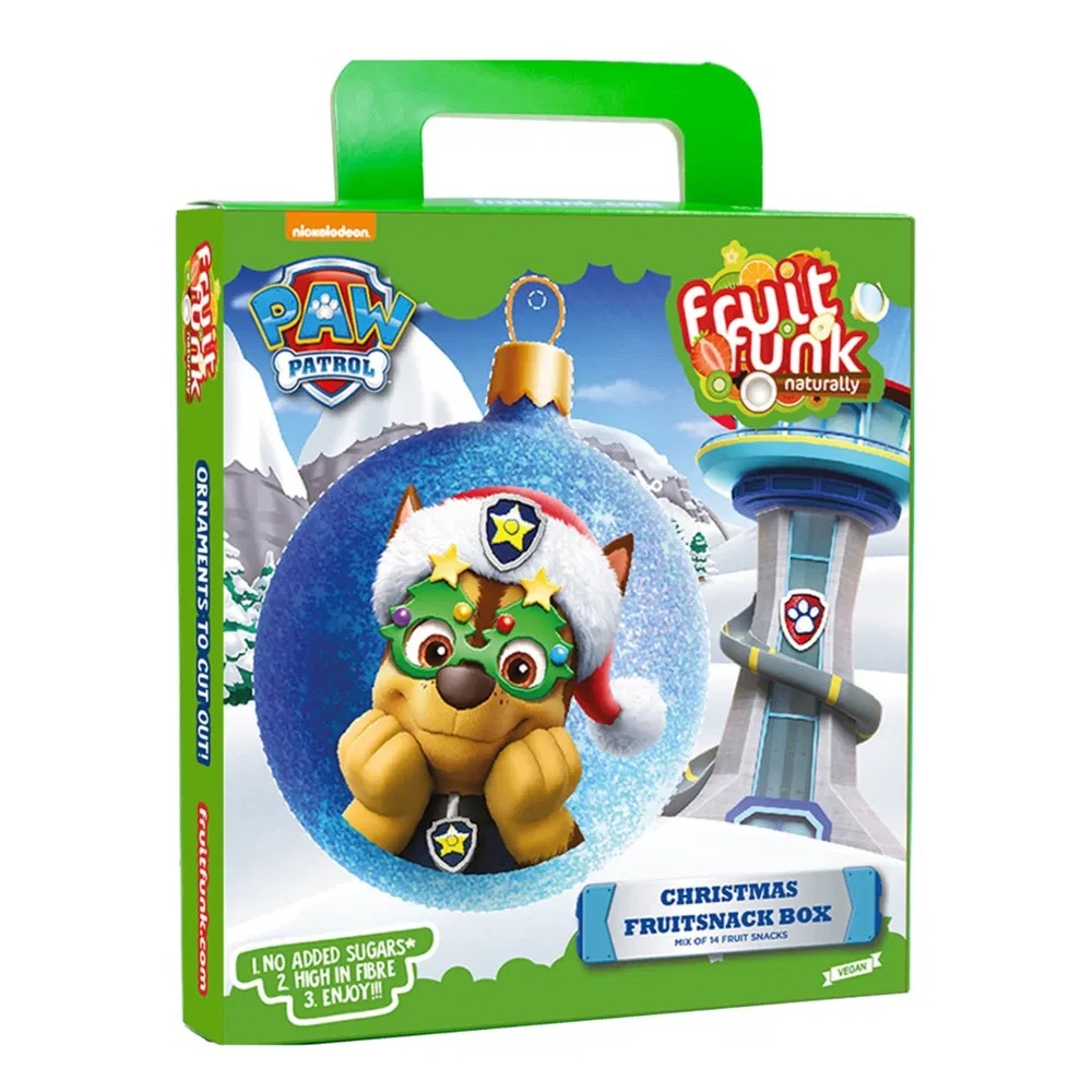 Fruit Funk Vánoční Box Paw Patrol Ovocný 115 g